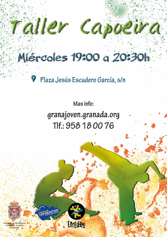 &copy;Ayto.Granada: Enredate: Capoeira en Centro C�vico Norte!